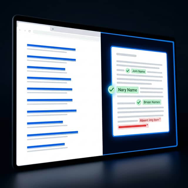 Google rankings versus AI answer engine citations side by side